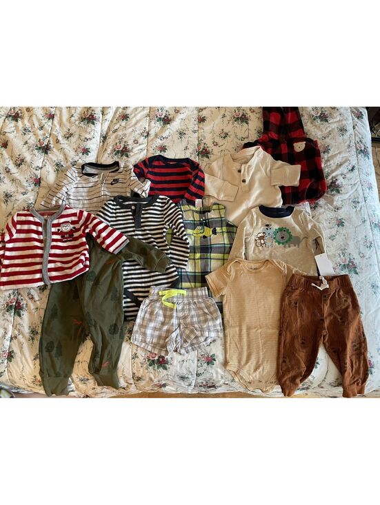 Other - Lot of 12 Baby Boy Clothing Items 3M-12M Mixed Brands